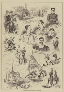 Internationale Voetbal in Glasgow door Horace Morehen